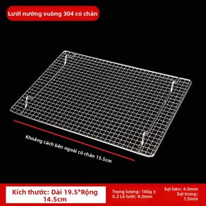 TAFUMAN | Màng Lưới Nướng Thép Không Gỉ Dùng Để Nướng Thịt