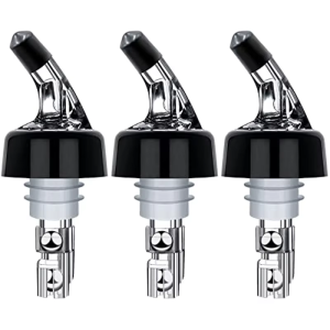 วัดอัตโนมัติขวด Pourer - แพ็ค 3 20ml 30ml 40ml Quick Shot Spirit วัด Pourer เครื่องดื่มไวน์ค็อกเทล
