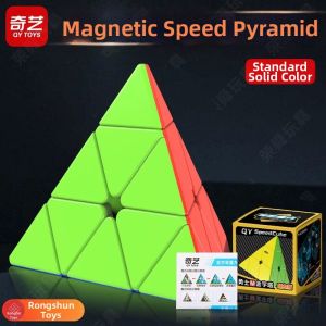 QY TOYS | Intelligent Brain Training Magnetic Pyramid Triangle Puzzle