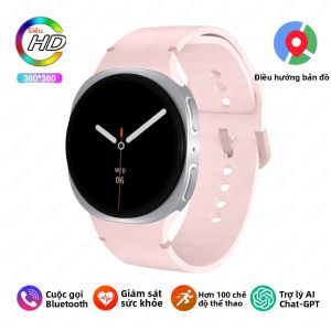 Đồng Hồ Thông Minh AMOLED HD Mini 8 NFC La Bàn Gọi Bluetooth GPS Thể Thao Dành Cho Nam Nữ Tích Hợp Theo Dõi Sức Khỏe Giám Sát Giấc Ngủ Mẫu 2025