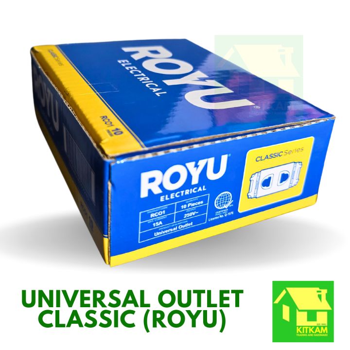 Universal Outlet Classic Series Royu | Lazada PH
