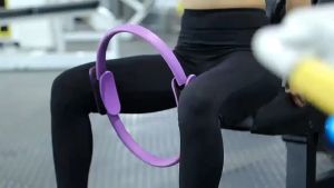 Pilates Ring Yoga Magic Circle Alat Bantu Olahraga Body Sport Portabel