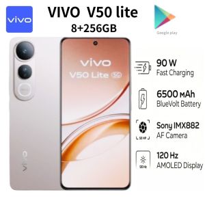 vivo | 2026 new Vivo V50 Lite Dual-SIM Smartphone 6500mAh Battery 8GB RAM 256GB Storage Unparalleled Performance