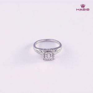 HABIB Diamond Ring in 375/9K White Gold 265860223
