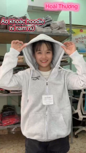 ÁO HOODIE NỈ NAM NỮ CÓ NÓN IN DANGEROUS TRÀ SỮA CÂY KEM