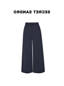 Donna Womens French Vintage Straight Leg Suit Pants High Waist Slimming Versatile Long Trousers Autumn New Style Commute