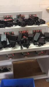 42V 2A Lithium Battery Charger AC 100–240V DC 5.5×2.1mm 8mm 3-pin Aviation Connector For 36V 10S Lithium-Ion Battery Packs