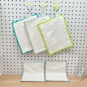 Thickened Bamboo Fiber Kitchen Cloth No Fading No Oil Stain Dishwashing Cloth Table Cleaning Lazy Person Wipe Clean Towel