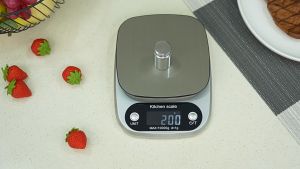 Timbangan Elektronik Serbaguna Timbangan Dapur Portabel/Digital Stainless Steel Multifungsi