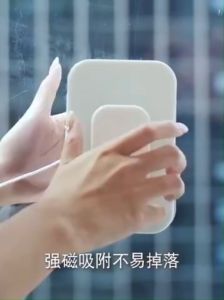 แปรงเช็ดกระจก 2 ด้าน แม่เหล็กติดแน่น ประหยัดเวลา 24 ชั่วโมง สร้างกระจกไม่เกิดจากเดียวกับคุณ