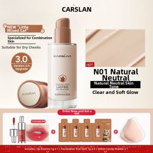 CARSLAN | Long-lasting Non-caking Foundation for Dry & Oily Skin