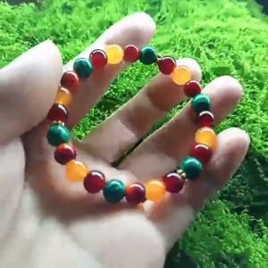 Elastic Wristband Jewelry - 8mm Stone Balance Bracelet for Men and Women - Bring Wealth and Health!