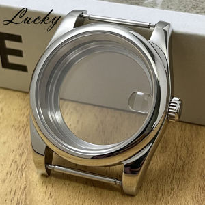 36mm 40mm Round Edge Watch Case 904L Stainless Sapphire Crystal Fit NH34 NH35 NH36 NH38 ETA2824 PT5000 Movemen Watch Accessories