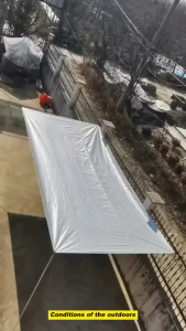 ผ้าใบกันฝน PE คุณภาพสูง ขนาด 2x2 2x3 2x4 3x3 3x4 3x5 เมตร ทนทาน กันน้ำ สำหรับคลุมรถ คลุมสินค้า คลุมเครื่องจักร คลุมพื้น คลุมกันแดด กันลม สำหรับการใช้งานกลางแจ้ง 24H Ship