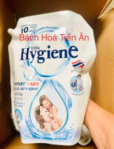 Nước Giặt Xả Đậm Đặt HYGIENE Túi 1800ml Sạch mọi viết bẩn - hương thơm tươi mát hàng chính ngạch