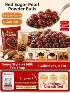 Quick-cooking Tapioca Pearls for Bubble Tea and Baking