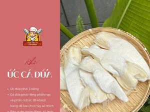 [Túi 1ký] KHÔ ỨC DỨA_CHUẨN BÉO 3 NẮNG