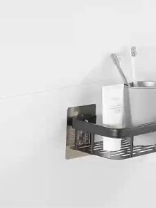 ที่วางของ ในห้องน้ำ ที่เก็บของ เข้ามุม ชั้นวางฝักบัว ติดตั้งได้2แบบ ดีไซน์สวย ทำให้ห้องน้ำเป็นระเบียบ