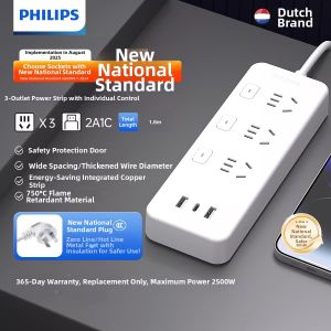 Philips | Dormitory Split Control Power Strip