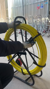 Fiberglass Wire Cable Running Rod Duct Rodder Snakes Fish Tape Rodder Reel Wire Cable Running Puller Rod