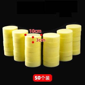 round Sponge Car Interior Waxing Sofa White Sneakers Cleaning Paste Small Size Shoe Rubbing Sponge Block Household Cleaning Tools