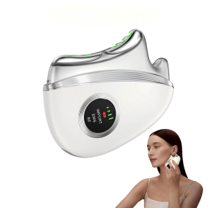 Upgraded Facial and Body Massager Electric Gua Sha Tool Microcurrent Scraping Massage Skin Tighten Device for Full Body Care