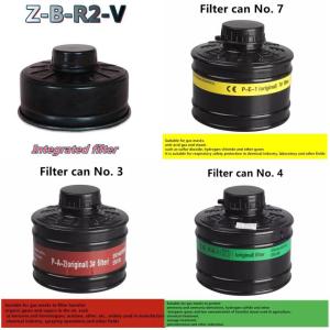 Gas Mask Filter 40mm Respirator Canister Practical Replacement Accessory mask Chemical gas mask Respirator