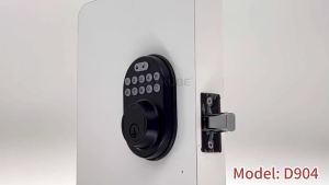 RAYKUBE Digital Deadbolt Lock Tuya Bluetooth Smart Keyless APP Password Unlock Support Remote Temporary Code Easy Replacement