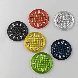 30mm Watch Dial Green Luminous Watch Faces Watch Modification Accessories for NH35 NH36 4R35 Movement