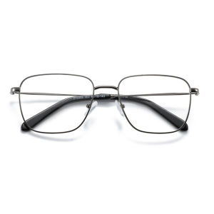 ZENOTTIC Fashion Square Metal Optical Frame Modern Eyewear For Men Lightweight Non-Prescription Eyeglasses