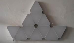 RGB APP LED Triangle Light Indoor Atmosphere Wall Lamps Computer Game Bedroom Decoration DIY Quantum Night Light