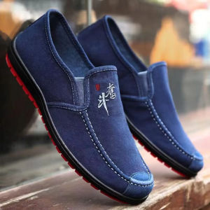 MenS Spring Anti Slip And Wear Resistant Work Shoes Soft Soled Comfortable Single Shoes Fashionable And Versatile Casual Shoes