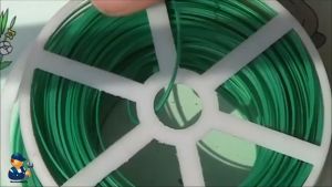 C0F0E. 200m Garden Tie/ Wire Plastic Twist Tie/Eco Garden Roll Wire Twist Ties/ Wire Spool For Gardening Plant And Office Organization Or Home Kitchen Cable Ties.