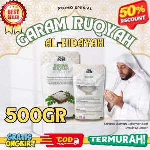 (100% ORIGINAL) Garam Ruqyah Pelancar Rezeki | Solusi sulit Rejeki sulit Jodoh dan Aura gelap | Sarana Ruqyah Rekomendasi Syekh Ali Jaber | Pelindung Jiwa Pengundang Berkah | Termurah & Terpercaya