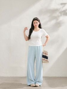ZHANGDAREN | Quần Tây Dáng Rộng Phong Cách Thoải Mái Giúp Gầy