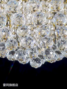 SOLO Nordic LED Light For Room Crystal Bedroom Ceiling Lights Modern Cieling Lamp Tricolor Chandelier Lamps for Living Room