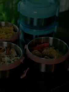 SUS304 Stainless Steel 4 Layers Lunch Box Leak-Proof Bento