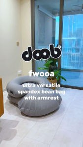 doob FWOOA - Ultra Versatile Stretchy Bean Bag with Armrest