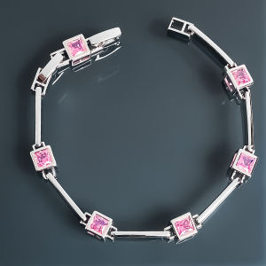 Lidien Red Crystal Bracelet Womens Style Wealth Attracting New Year Autumn Winter Atmosphere Simple Red Design Fashion Jewelry