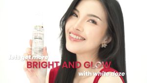 WHITE DOZE 3in1 Body Care Package | Paket Pencerah + Perlindungan Kulit dari UVA UVB | Ampuh Mencerahkan Kulit Lebih Cepat | Alpha Arbutin Glow Body Wash + Alpha Arbutin Glow Body Lotion 100ml | Alpha Arbutin Glow Body Scrub 85 gr