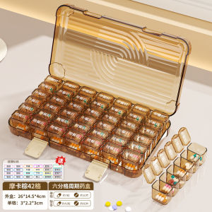 Portable Large Capacity Pill Organizer Sealed