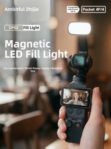 AMBITFUL | Magnetic Touch Power Supply Adjustable Color Temperature Fill Light