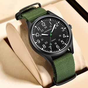 Lige Đồng hồ thạch anh ban đầu cho sáng tạo cho nam và nữ dây đeo nylon chống thấm nước 24 giờ và Đồng hồ dây đeo thắt lưng + Hộp