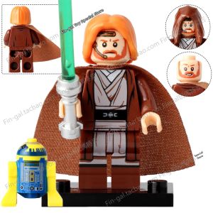 Star Wars Obi-Wan Assassin Robot Marko Huyang Professors Assembly Building Bricks Figurines
