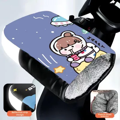 BAIXITANG | Waterproof Thermal Thick Fleece Heated Gloves for Winter