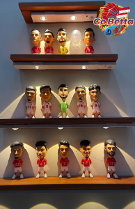 Indonesia National Football Team Champion Action Figure | Timnas Indonesia Juara Collectible Figurine | Limited Edition Soccer Player Blind Box | Random Mystery Football Toy for Fans | Mini Timnas Idol Display | Supporter Gift | Home Decoration Figure