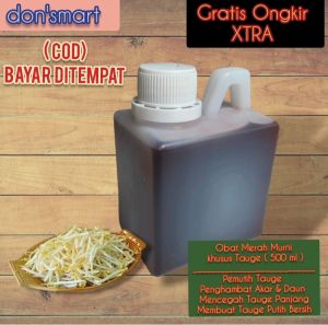 Pupuk Merah Tauge Murni ( 500 ml ) | ( Pemutih & Penghambat akar/daun tauge )