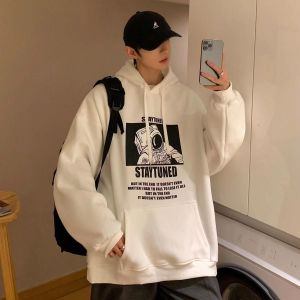 Suya Clothing New เสื้อกันหนาวมีฮู้ดผู้ชายอินเทรนด์ ทรงหลวม หนาและอบอุ่น ใส่ได้ทั้งชายและหญิง มี 5 สีให้เลือก รุ่น NT46