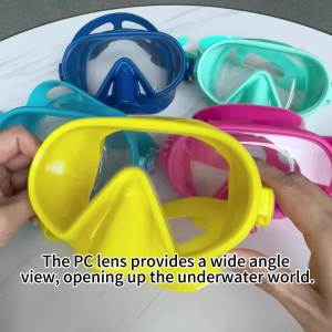 Diving Adult Swimming Goggles Anti Fog Scuba Diving Mask Snorkel Equipment Panoramic View