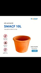 Lõi lọc nước SWACF 10L CWF công suất 14.000L (dùng thay cho bình 20L trắng)